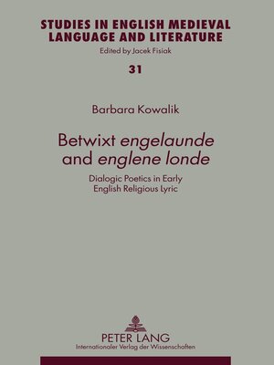 cover image of Betwixt «engelaunde» and «englene londe»